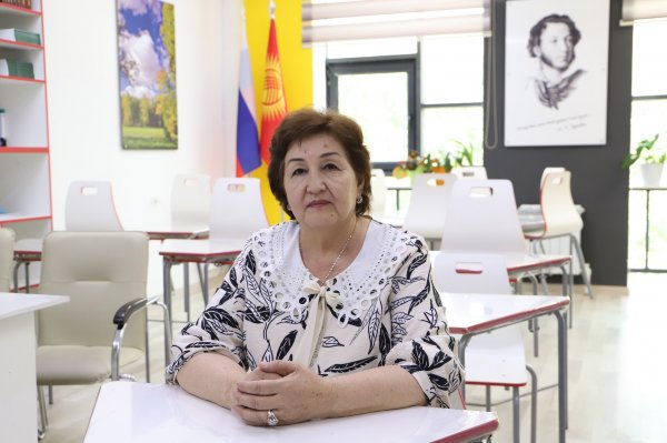 100 жылдыктын каарманы Караева Рахима Кадыркуловна