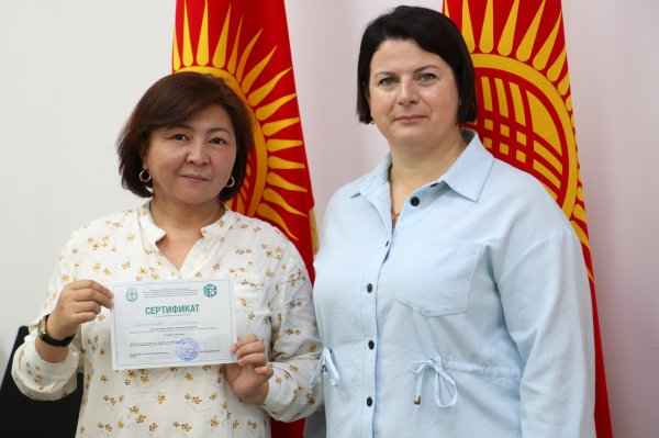 ОшМПУда өткөрүлгөн педагогикалык көпүрө программасынын 2-күнү