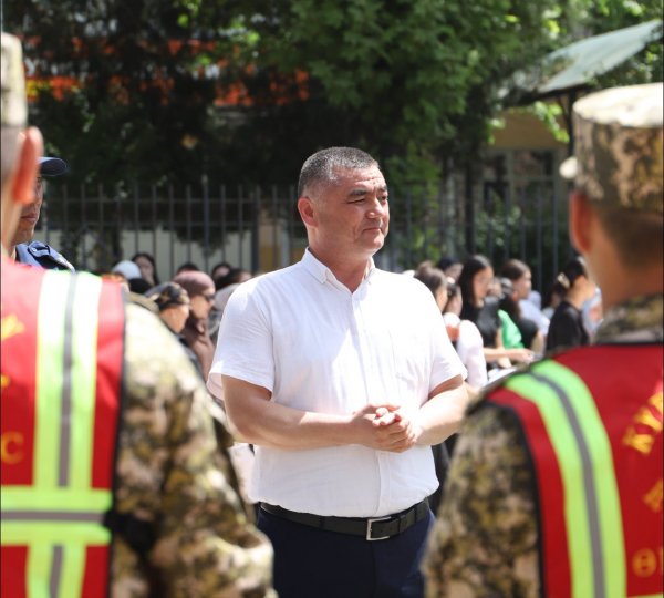 ОшМПУда өрт коопсуздугунун алдын алуу жана эвакуациялоо машыгуусу өттү